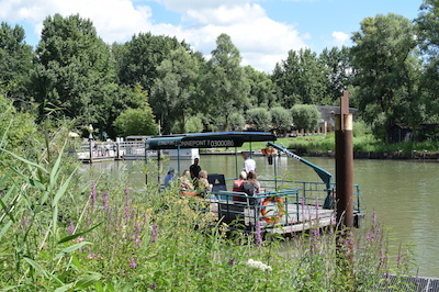 Zonnepont Biesboschcentrum Dordrecht