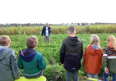 Op bezoek bij de boer