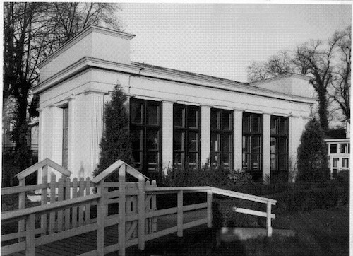 Oranjerie foto waarschijnlijk jaren 30