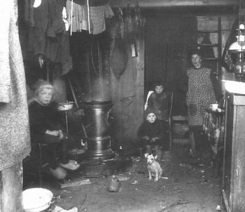 Gezin in de 19de eeuw in Amsterdam