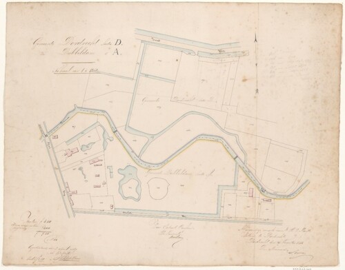Kadastrale kaart 1866