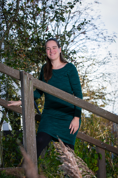 Leanne bij het Vogeleiland