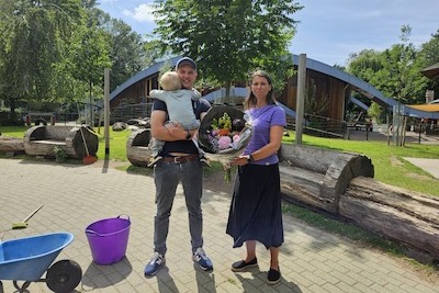 Job, Tobias en Tanja de Jonge